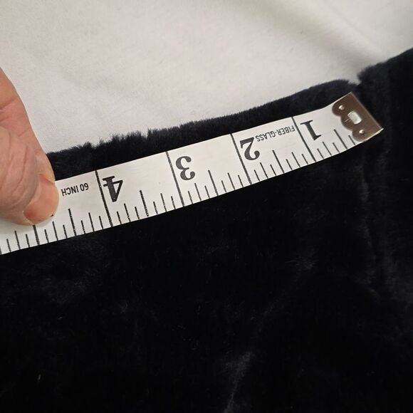 Borgessa Vintage size large faux fur coat s - Picture 9 of 10